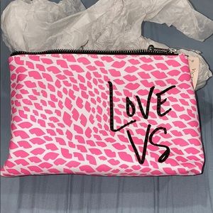 Victoria’s Secret Love VS Leopard Print Makeup Bag